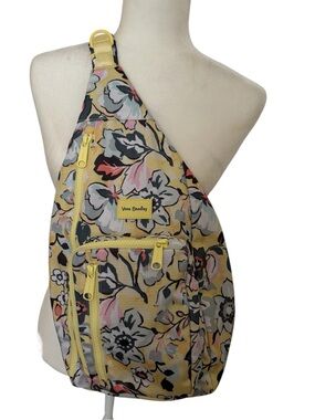 VERA BRADLEY ReActive Sling Backpack in Sunny Garden